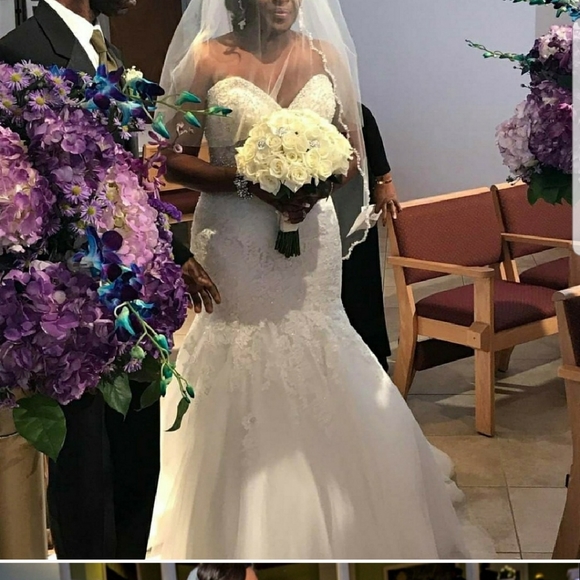 Wedding Dress size 14 - Picture 1 of 4
